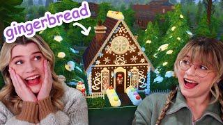 can we build a gingerbread house in the sims 4?