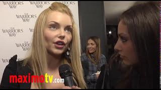 Izabella Miko Interview at "The Warrior's Way" Los Angeles Screening