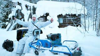 ДОБРАЛСЯ ДО ЗАБРОШЕННОЙ ИЗБУШКИ / ГЛУХАРЬ ПОДПУСТИЛ НА 5 МЕТРОВ / МОТОТОЛКАЧ АЛЬБАТРОС XL 9 PRO.