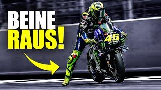 Beine raus! Wieso machen die MotoGP-Fahrer den Leg-Dangle?