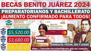  ¡PRIMER DEPÓSITO! Beca Benito Juárez 2024 para Educación Media Superior Bachiller Prepa