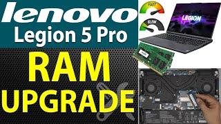 How to Upgrade the RAM in a Lenovo Legion 5 Pro 16ACH6H Laptop