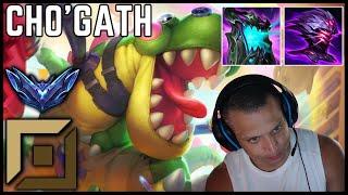  Tyler1 AM I FINALLY GETTING LP?? | Cho'Gath Top Full Gameplay | Season 14 ᴴᴰ