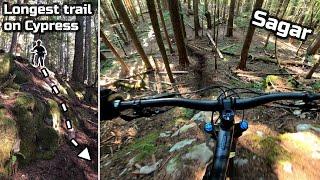 The longest trail on Cypress and even the North shore | Sagar trail