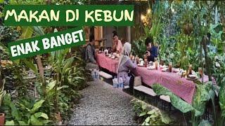 Makan Di Kebun Enak Banget | Blooma Farm House Cirebon | Kuliner Cirebon | Garden Cafe