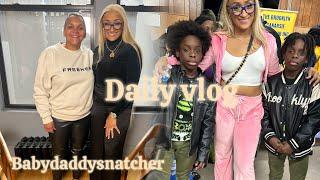 Daily vlog Babydaddysnatcher WOC interview freeher , turkey/coat drive