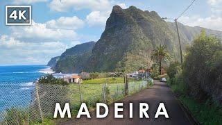 Discover MADEIRA  | Epic Cliffs & Ocean Views | 4K Scenic Drive Tour in Portugal