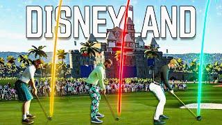 We Played a Round at Disneyland! | PGA GOLF With F.A.S.T Squad