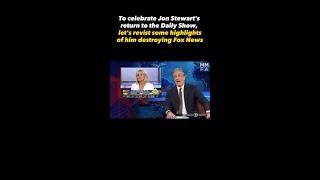 Jon Stewart DESTROYING Fox News