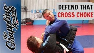 How To Defend That Cross Choke!