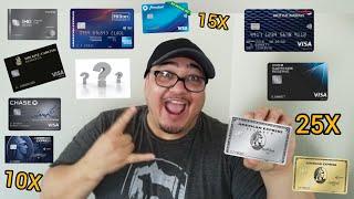 Credit cards in MY wallet - Xmas time 2020