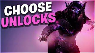 How To CHOOSE Prismatic UNLOCKS... In Destiny 2