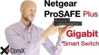 Netgear ProSAFE Plus Gigabit Web Managed Smart Switch | German/Deutsch 4K | iDomiX