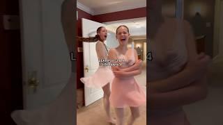 Leap Ballerina Dance Battle part 3 & 4 BLOOPERS!  #shorts #dance #ballet #short