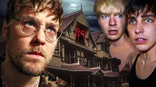 Overnight in the HAUNTED Winchester House (w/ Sam & Colby)