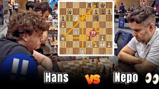 Niemann vs Nepo: Total Blitz Chaos with a Dominant Performance!