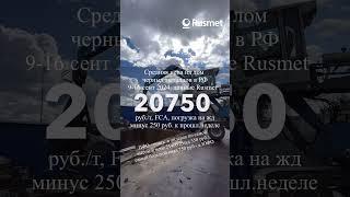 Цены на лом черных металлов падают. По объемным показателям спад в сентября к прошлому году 34%