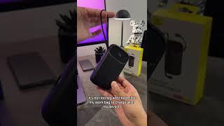 Charge 4 devices on-the-go with this 20,000mah power bank! #holiday #travel