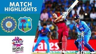 Simmons & Russell Upset Hosts! | India vs West Indies | ICC Men's #WT20 Semi-Final 2016 - Highlights