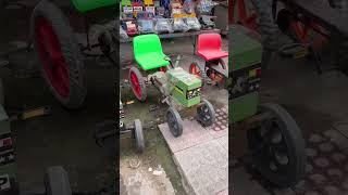 #bajrangwoodentoys | Iron Paddel Tractor 