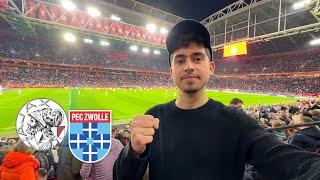 WIE ist die STIMMUNG bei AJAX AMSTERDAM? | AJAX AMSTERDAM vs PEC ZWOLLE | Stadionvlog