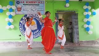 5th September 2024 Teachers' Day celebration, performing class VI girls