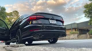 Neuspeed Cat-Back Exhaust on 2021 Jetta GLI (stock down pipe)