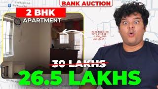 2BHK Apartment for Bank Auction in Bangalore | 900 Sq Ft | Electronic City Phase 1