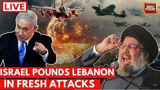 Israel Attack on Lebanon Live: Israel brutually strikes Hezbollah, Fires 370 rockets | Top News