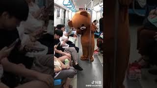 抖音tiktok]可愛的笨笨熊  超搞笑