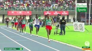 Ethiopia wins Gold in Men's 5000M Final African Games 2024