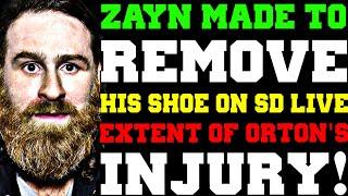 WWE News! How Bad Is Randy Orton’s INJURY Why Sami Zayn Was Made To REMOVE His SHOE! New SD Format!