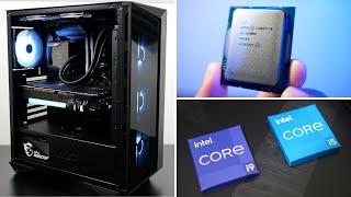 Intel Core i9-12900K and Core i5-12600K PC Build 2022! - Benchmarks, Thermals + More