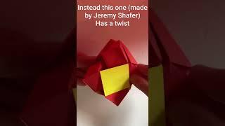 Skewb… but paper @jeremyshaferorigami