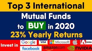 Top 3 Best International Mutual Funds (23% Return) | Best Foreign Mutual Funds to Invest in India