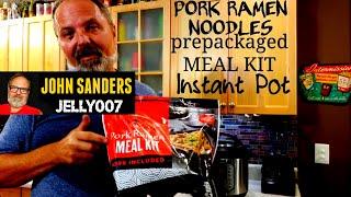 INSTANT POT PORK RAMEN NOODLE MEAL KIT from SAMS CLUB frozen & prepackaged electric pressure cooker