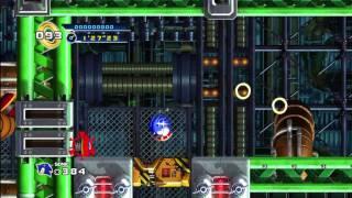 [HD] Sonic 4 - Mad Gear Zone Act 2 (Escape the Cog Trap)