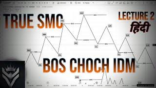 BOS , CHOCH & INDUCEMENT In SMC | HINDI | LECTURE 2