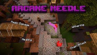 Magic Arcane Needle Weapon! (Minecraft Bedrock Command Tutorial)