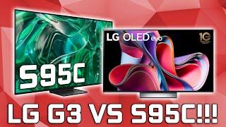 LG G3 vs Samsung S95C - MLA vs QD OLED Displays