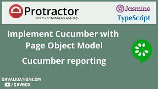 Implement Cucumber with PageObjectModel in Protractor