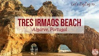 Praia dos Tres Irmaos Beach Algarve Portugal