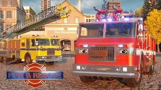 William Watermore the Fire Truck - Real City Heroes (RCH) | Videos For Children