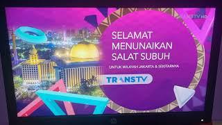 Bumper Card Adzan Subuh Trans TV (2026)