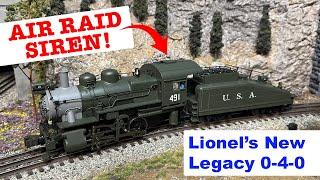 Lionel's New Legacy 0-4-0 Switcher: Let's Check It Out!