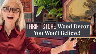 10 Genius Thrifted Wood Decor Ideas to Make Your Home Look Expensive