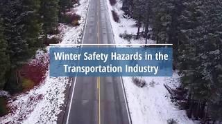 Winter Transportation Safety Hazards - (855) 234 - 0472 - U.S. Risk