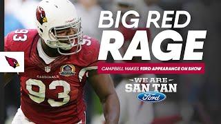 Big Red Rage - Calais Campbell Returns To Arizona Cardinals, Makes 93rd Appearance On Show