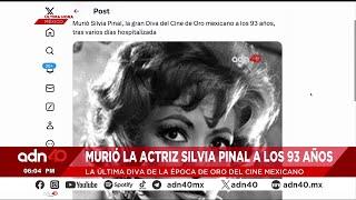 ¡Última Hora! Falleció Silvia Pinal, la gran Diva del Cine de Oro