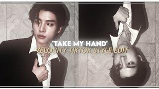 "Take my hand" Velocity Tiktok Style Edit Preset - ALIGHT MOTION